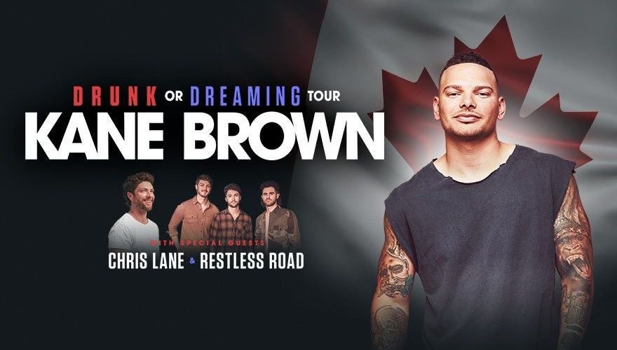 kane brown tour schedule 2022