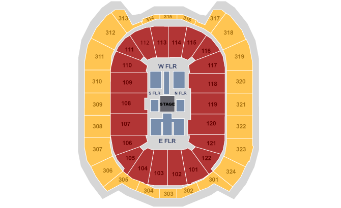 Scotiabank Arena Seating Chart Toronto