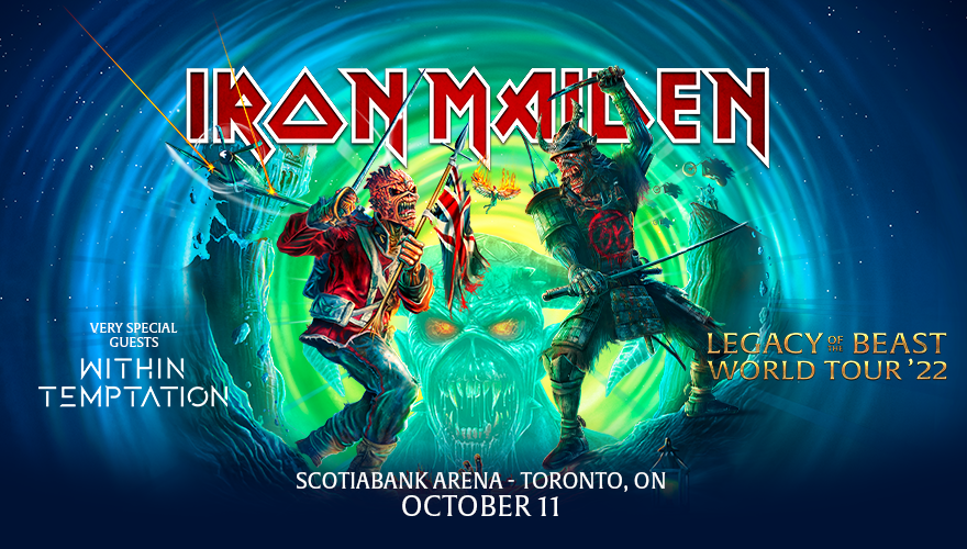 iron maiden tour uk 2022