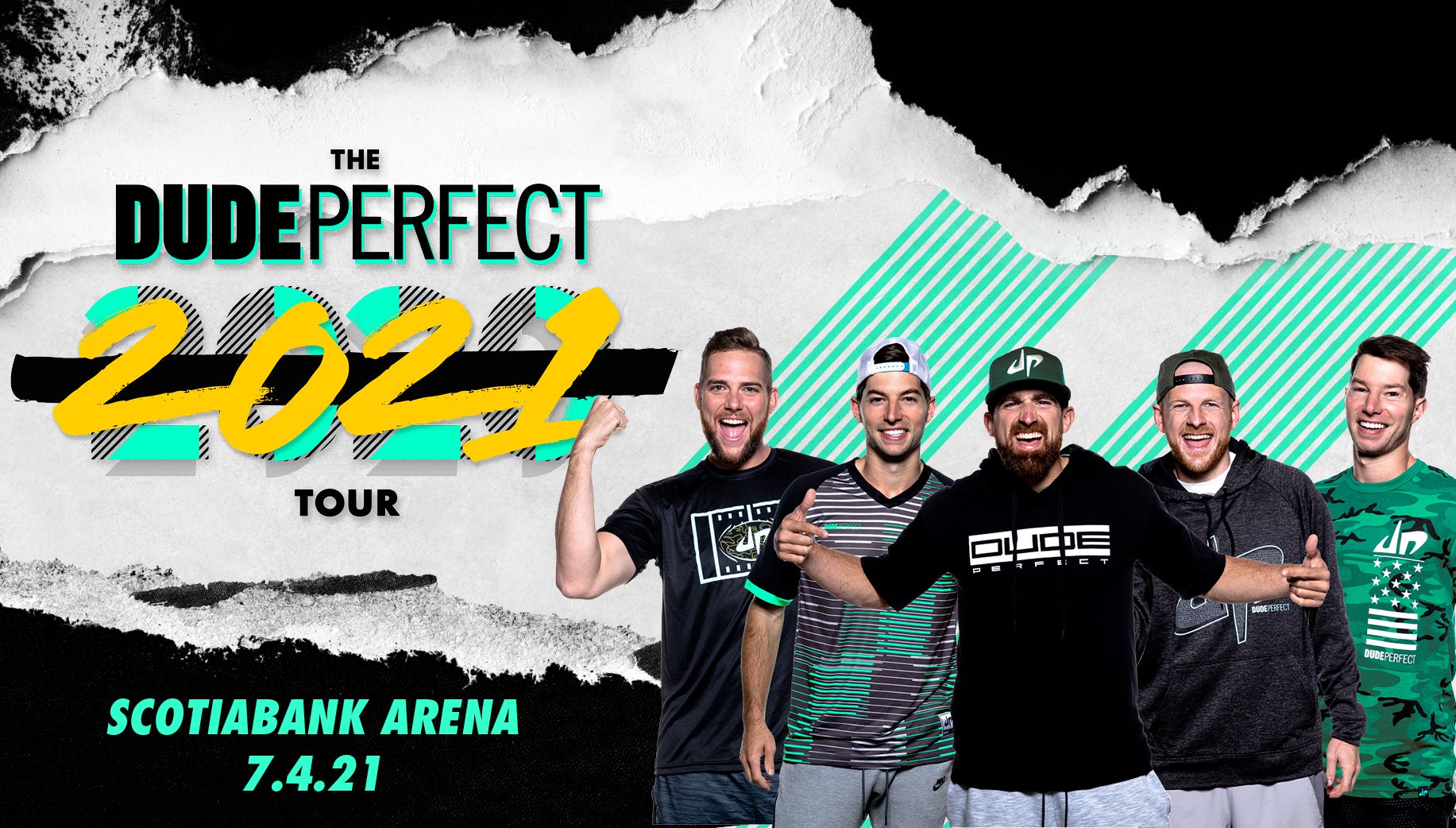 RESCHEDULED: The Dude Perfect 2021 Tour