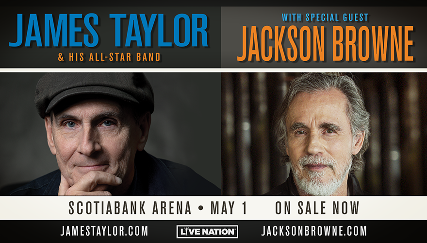James Taylor & His All-Star Band with special guest Jackson Browne 