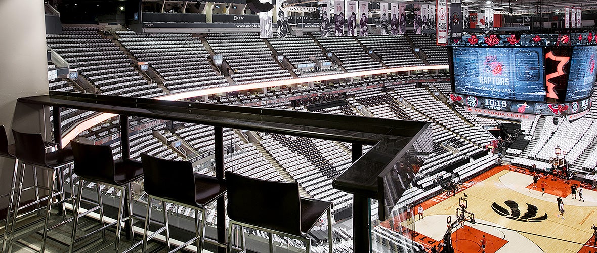 Toronto Scotiabank Arena seat & row numbers detailed seating chart