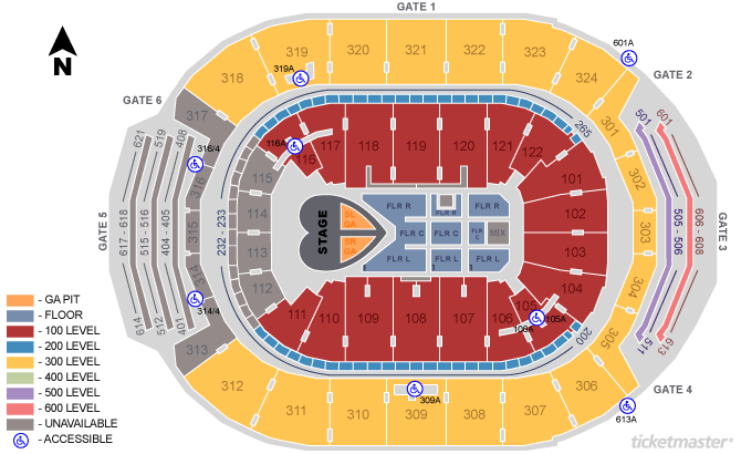 Copps Coliseum Seating Chart