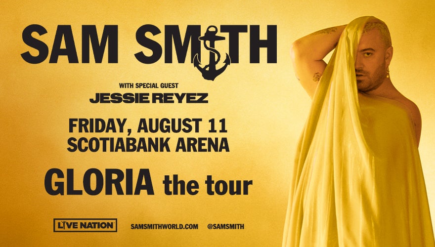 sam smith gloria tour voorprogramma