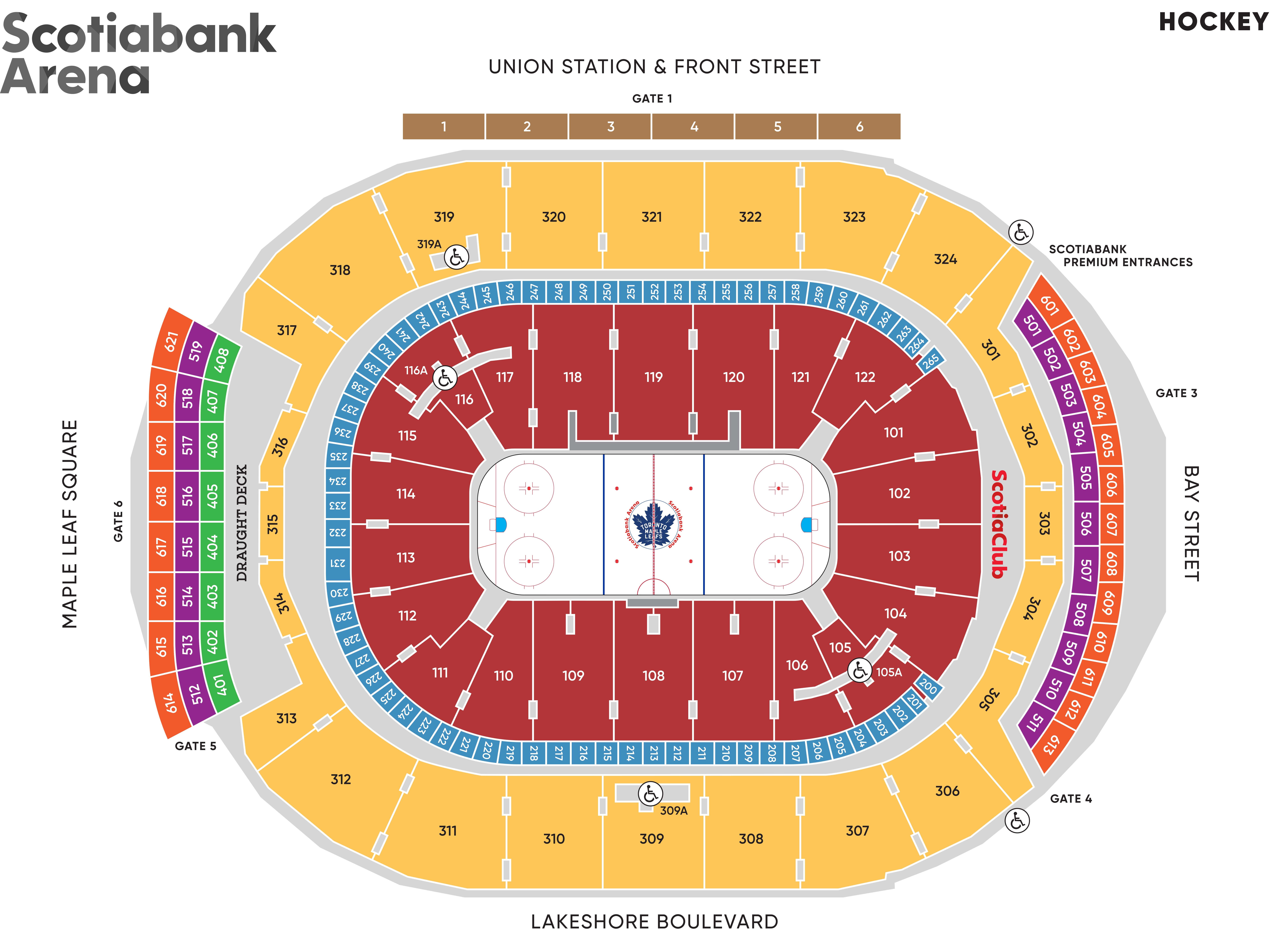 Detroit Red Wings Seating Chart 