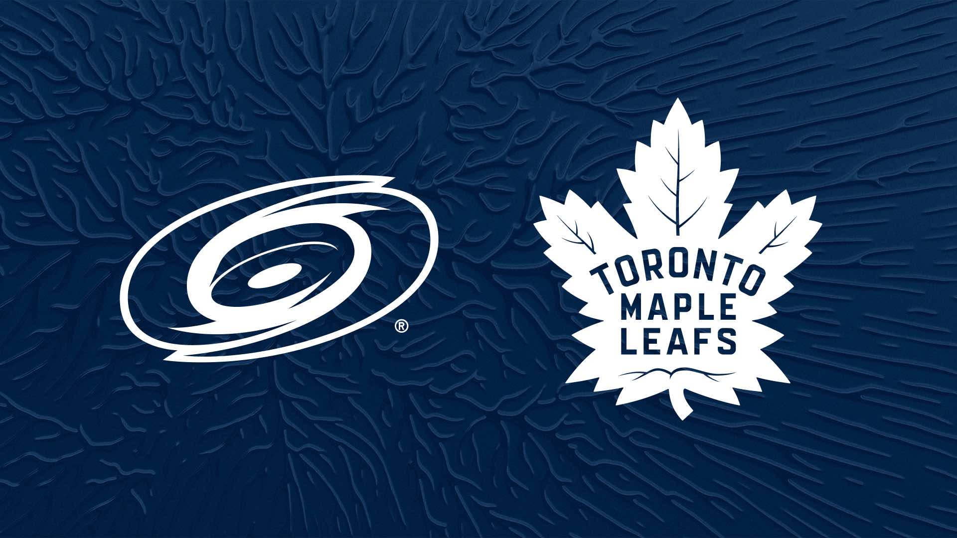 More Info for Toronto Maple Leafs vs Carolina Hurricanes