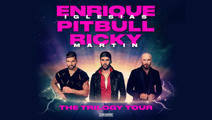 Enrique Iglesias, Ricky Martin, and Pitbull