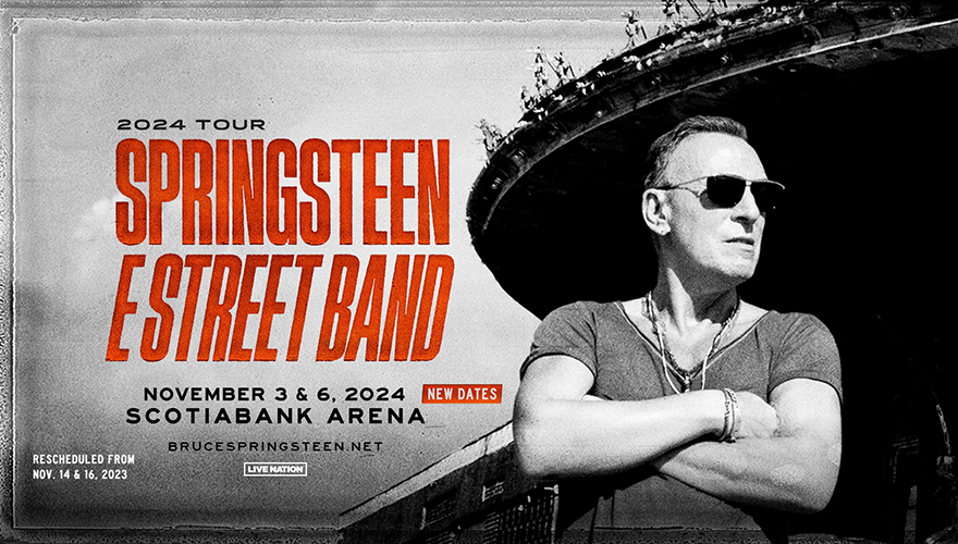 RESCHEDULED: Bruce Springsteen and The E Street Band