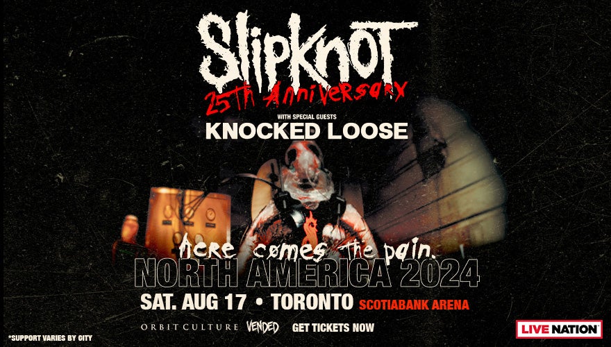 More Info for Slipknot: "Here Comes The Pain" 25th Anniversary Tour
