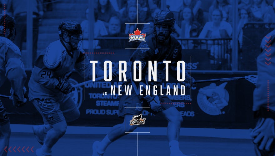 Toronto Rock vs. New England Black Wolves